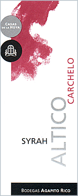 Carchelo 2006 Syrah Altico